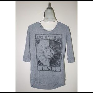 GARAGE - Gray “If It’s Meant To Be, It Will” Tee